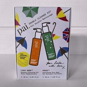 PAI Skincare DOUBLE CLEANSE KIT  Light Work CLEANSING OIL‎ Phaze PHA FACE WASH